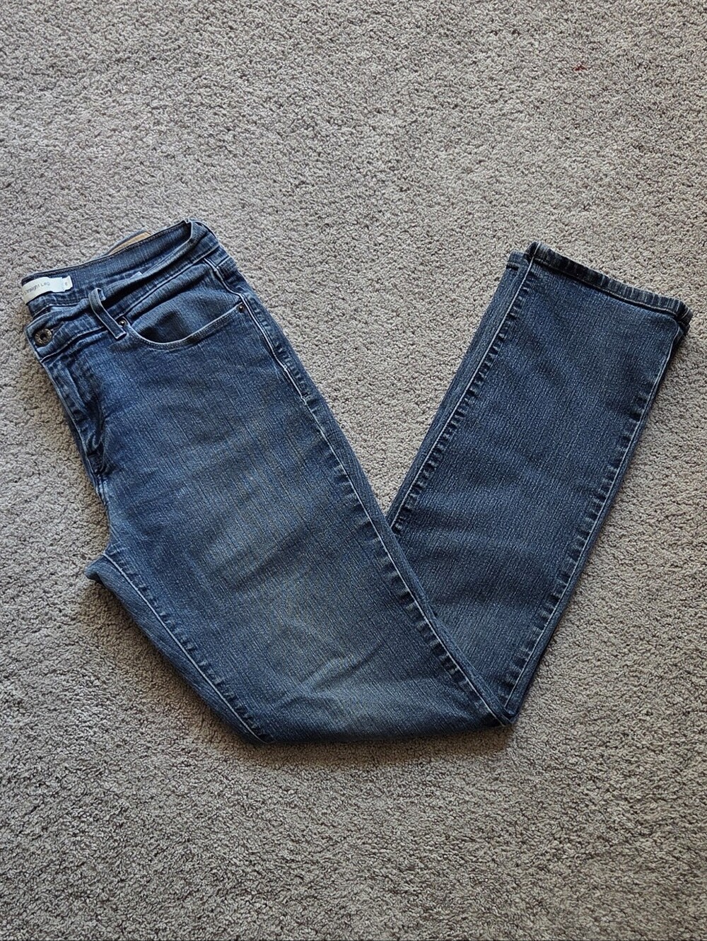 Levi's 505 Straight Leg Denim Jeans, Womens Size 6 Classic Casual Normcore